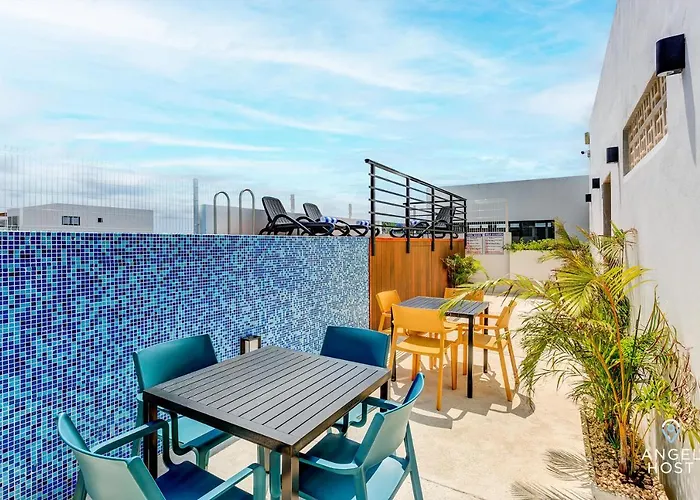 Chic Condotel With Roof Pool 10-min Walk To * Playa del Carmen