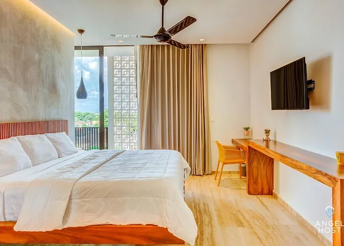 Chic Condotel With Roof Pool 10-min Walk To Apartamento Playa del Carmen